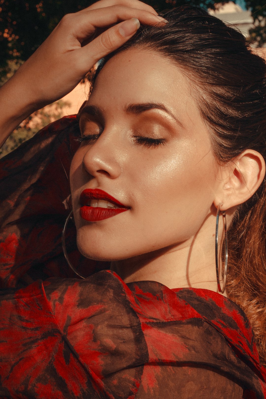 Monochromatic Makeup Look